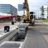 Einsetzen eines 60 kW-Lademoduls an einer Busstation mit 120 kW Leistung